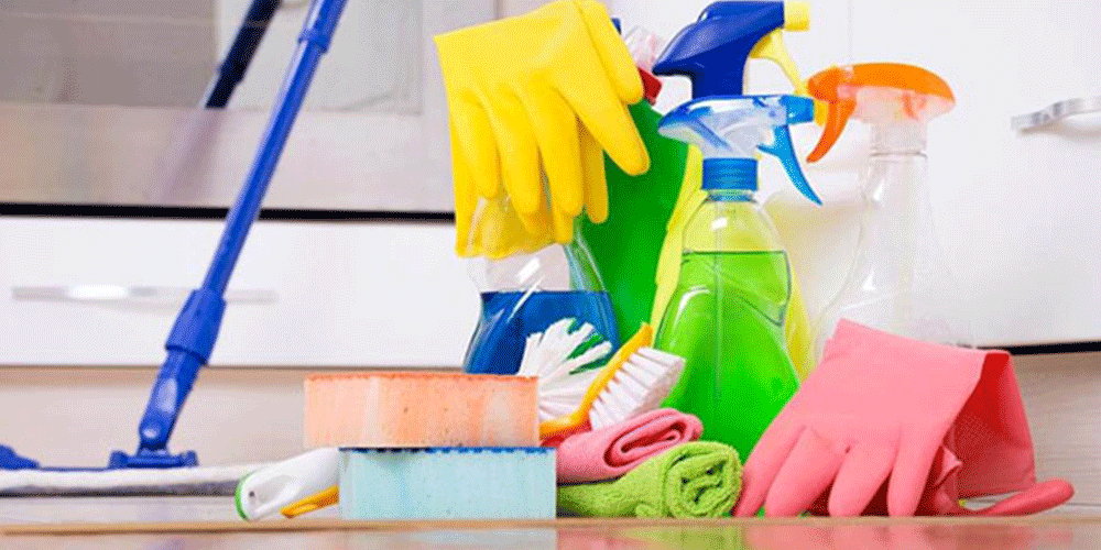 تمیز کردن فوری خانه