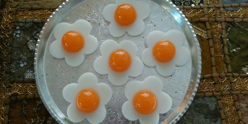 روش تهیه ژله تخم مرغی