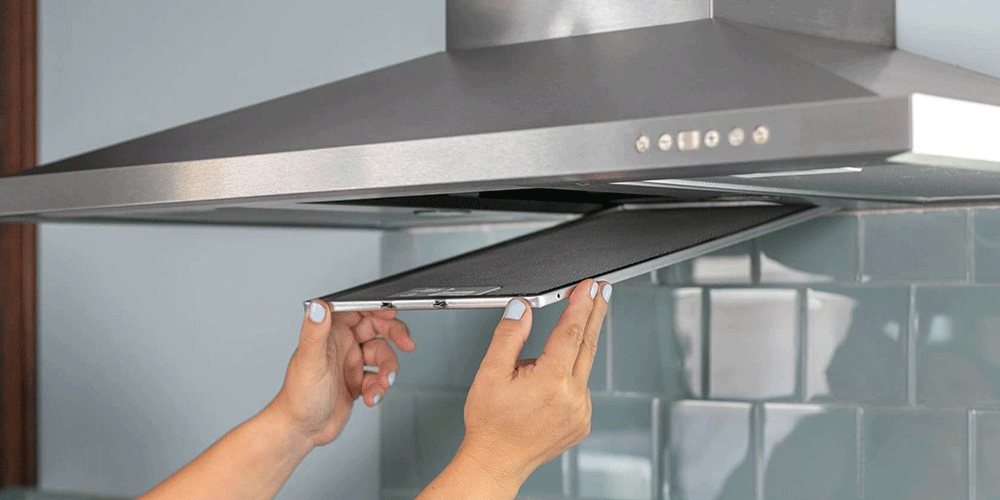 تمیز کردن فیلتر هود آشپزخانه با ۷ ترکیب و روش ساده و موثر