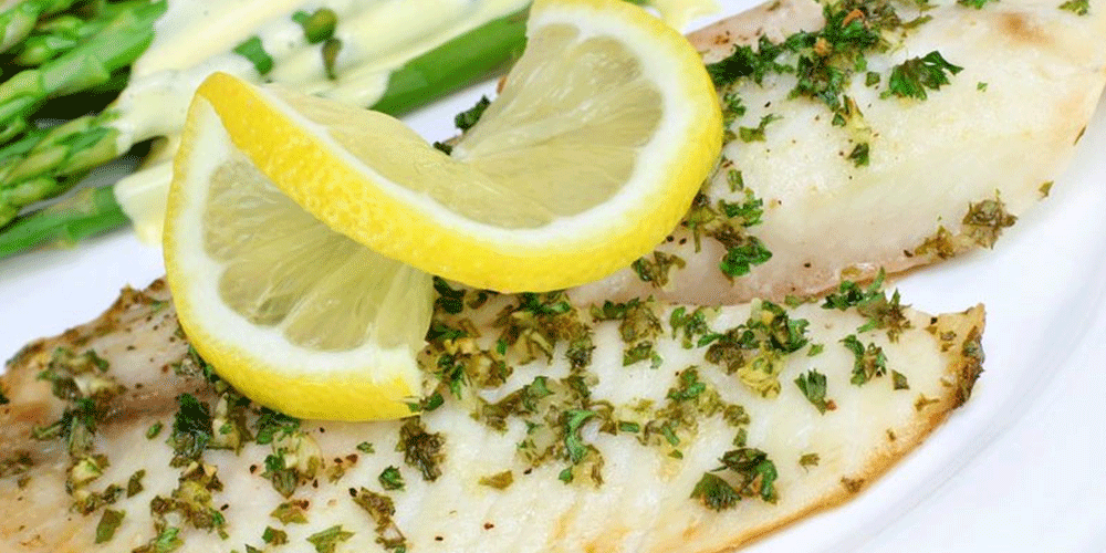 دستور پخت ماهی تیلاپیا با سیر و لیمو