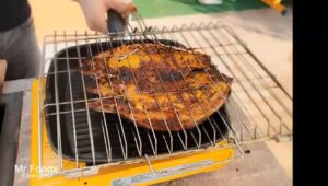 طرز تهیه ماهی کباب سنتی با زغال